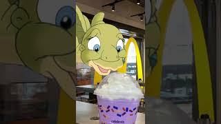 Ducky tries the new Grimace Meal... #grimaceshake  #dinosaur #Vtuber