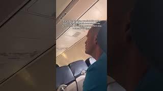 So unbothered by the turbulence and  tornado spotted near the airport ️ #travel