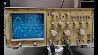 Gould Advance Oscilloscope OS-255 2ch 15Mhz repair test teardown