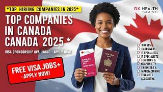 Canada Jobs 2025  | FREE Visa Sponsorship | Earn CAD $6,000+ Monthly! Apply Fast”