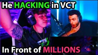 Tarik reacts to OPTIC MARVED HACKING in VCT