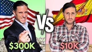 USA vs Spain: Salaries, Taxes, and Cost of Living - Intermediate Spanish