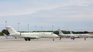 Robins Air Force Base gets first E-11A plane for mission