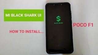 Black Shark rom for  POCOF1 | How to install MI Blackshark UI 11 Port on POCOF1 | roms4you