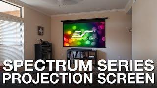  Elite Screens Spectrum Series Motorized Projection Screen