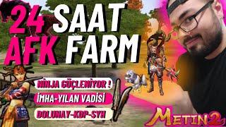 24 SAAT AFK DOLUNAY-KDP AVI ! İMHA-YILAN VADİSİ FARMI ! YAĞMA PET SERİSİ 2.BÖLÜM ! METİN2 TR ANADOLU