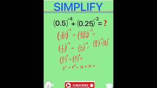 HOW TO SIMPLIFY #maths #education #easy #youtubeshorts #shorts #shortvideo