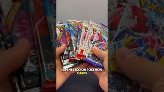 What $100 in Pokémon cards gets you #pokemon #pokemoncards