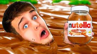 NOOB vs PRO: NUTELLA dům Minecraft stavěcí challenge!