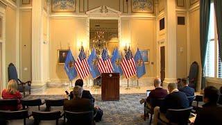 Gov. Stitt Holds Weekly Press Conference