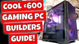 £600 Intel 12400f 1080p Budget Gaming PC Build Guide & basic Benchmark