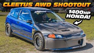 CLEETUS AWD SHOOTOUT! Imports Race the CRAZIEST 4X4 Trucks in the USA!