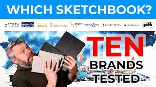 10 Sketchbooks Brands Tested – Which is Best for Urban Sketching and Watercolour?