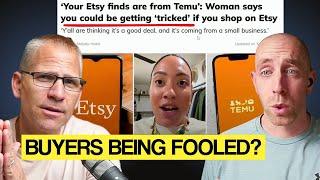 TikToker EXPOSES Etsy Sellers Fooling Buyers with Cheap Temu and Shein Products