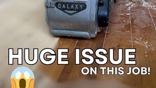 HUGE ISSUE on this job  | Timber floor restoration | Full Floor Sanding Job