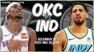 Oklahoma City Thunder vs Indiana Pacers Full Game Highlights | Dec 26 | 2025 NBA Season