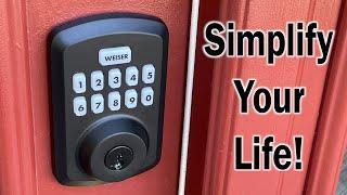 How To Install an Electronic Deadbolt(Beginner Level)