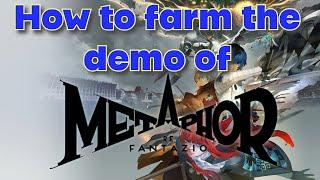 How to farm the demo in Metaphor ReFantazio