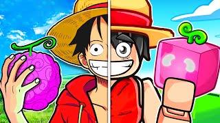 If Luffy ACTUALLY Played Roblox Blox Fruits