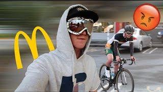 CYCLING TOM VS MCDONALD'S!!!