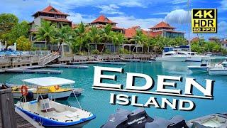 Eden Island , Seychelles Paradise in 4K 60fps HDR (UHD) Dolby Atmos  The best places  walking tour