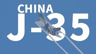 全球最新J-35惊鸿一瞥，J-20四机编队镇场｜2024 AIRSHOW CHINA