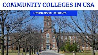 COMMUNITY COLLEGES IN THE USA | Affordable Education in the USA