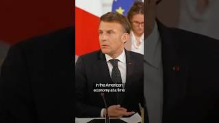 France's Macron Tells EU to Stop Investing in US
