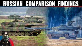 Russia studied a captured Leo 2 A5 and compared it with its T-90M. Here are the results.