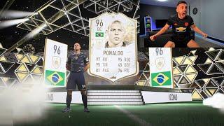 ME SALE RONALDO NAZARIO PRIME y CRISTIANO en el MISMO PACK OPENING !!! FIFA 22 - DjMaRiiO