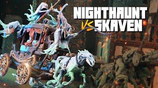 Nighthaunt vs Skaven - Age of Sigmar Battle Report