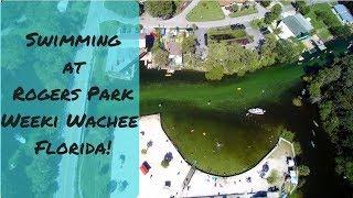 Rogers Park, Weeki Wachee, Florida! (Drone flying)