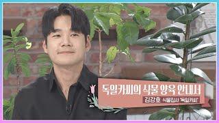 독일카씨의 식물 양육 안내서! 김강호 식물집사 '독일카씨' | KBS 240119 방송