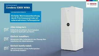 Die Condens 5300i WMA von Bosch