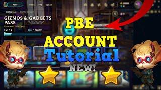 HOW TO CREATE A PBE ACCOUNT FOR LEAGUE AND TFT! - QUICK TUTORIAL