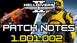 FLAMETHROWER BAD? SLUGGER RESTORED! Helldivers 2 | Escalation of Freedom Patch Notes