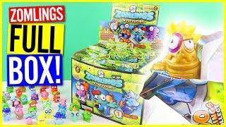 Zomlings Series 6 In The Future FULL BOX Opening! Limited Edition Gold & Ultra Rare Silver!