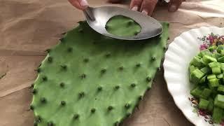 How to peel nopales the easy way