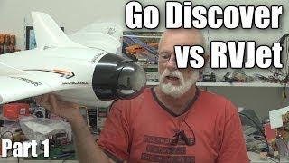 Go Discover versus RVJet FPV wing RC planes (part 1)