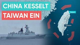 China schickt Kriegsschiffe Richtung Taiwan: Die Eskalation droht