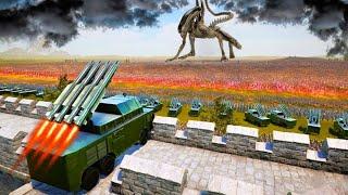 4,000,000 Xenomorphs Invade HUMANITY MISSILE Base - Ultimate Epic Battle Simulator 2