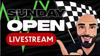 LIVE Market Open Futures Trading Sunday June 22nd