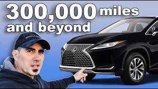 10 Cars That Will Run OVER 300,000 Miles!