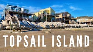 North Topsail Beach Erosion Area - Topsail Island, NC