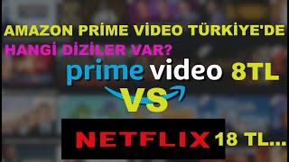 Amazon Prime Video Türkiye 'de / Netflix'e Yeni Rakip / Amazon Prime Video 'da Neleri İzleyebiliriz?