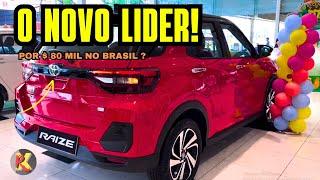 NOVO SUV MINI DA TOYOTA NO BRASIL - O SUV RAIZE CUSTARÁ MENOS QUE O FIAT PULSE