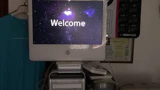 iMac G5 Mac OS X Leopard Welcome Video