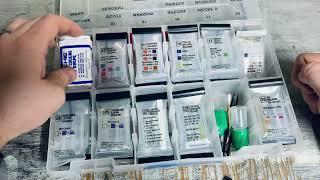 Drug Field Testing Organizer (Sirchie Test Pouches) for Police / Law Enforcement