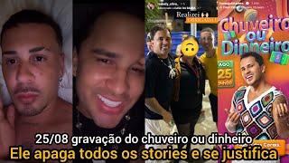 Lucas Guimarães dá carona ao pessoal e Carlinhos Maia diz motivo de apagar stories mas volta apagar