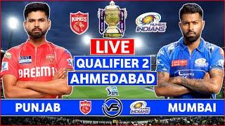 IPL 2025 Qualifier Live: Punjab Kings v Mumbai Indians Live | PBKS v MI Live Commentary | MI Innings